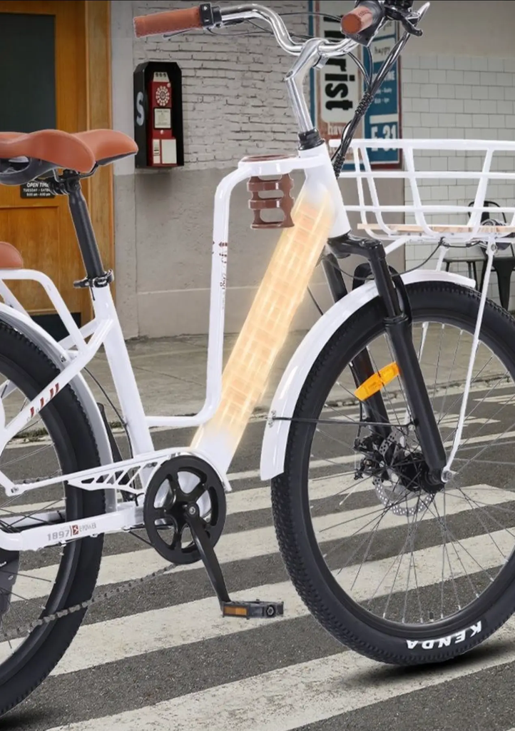 Pin xe được tích hợp trong khung sường chắc chắn