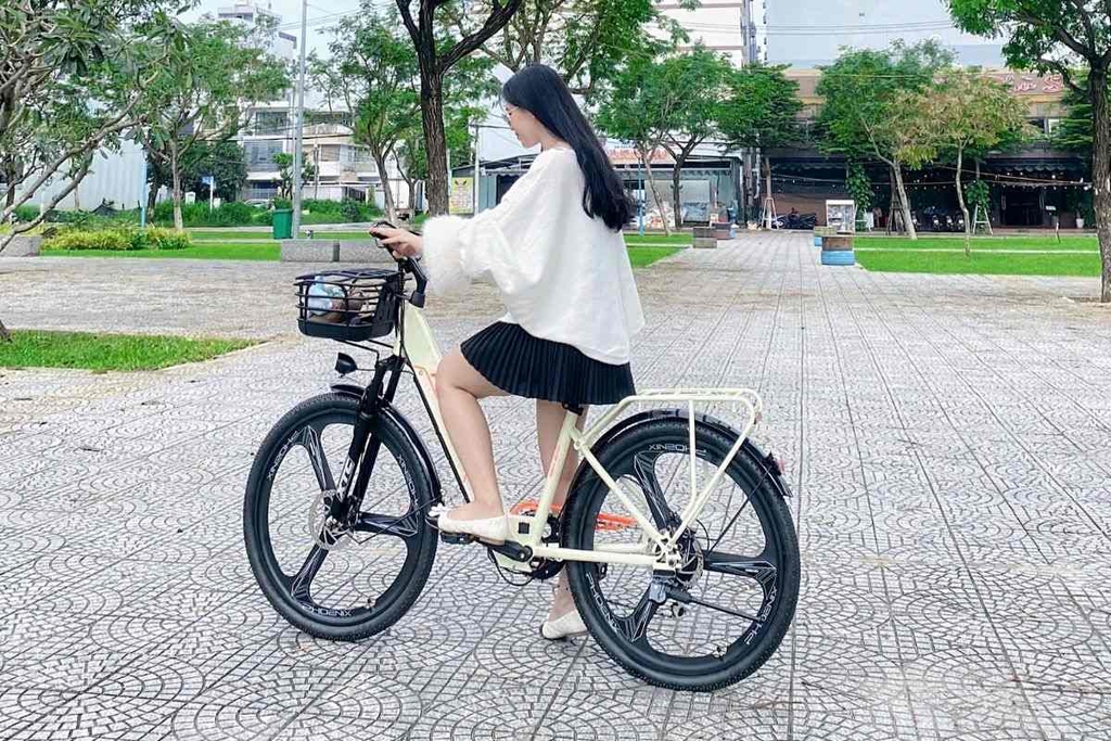 Xe đạp trợ lực điện Phoenix L8 tự động ngắt điện khi phanh