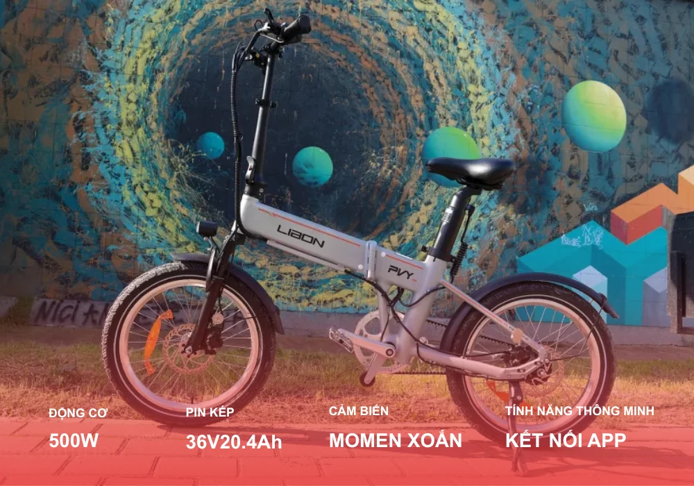 Xe đạp trợ lực điện PVY LIBON