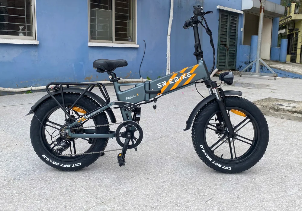 Xe đạp trợ lực điện RAPTOR X sở hữu phong cách thiết kế mạnh mẽ