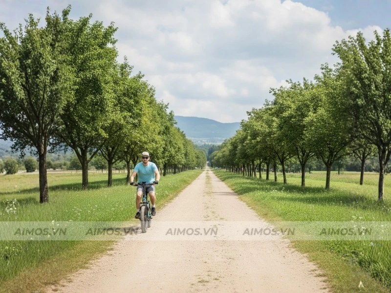 Xe đạp trợ lực điện rèn luyện sức khỏe mỗi ngày