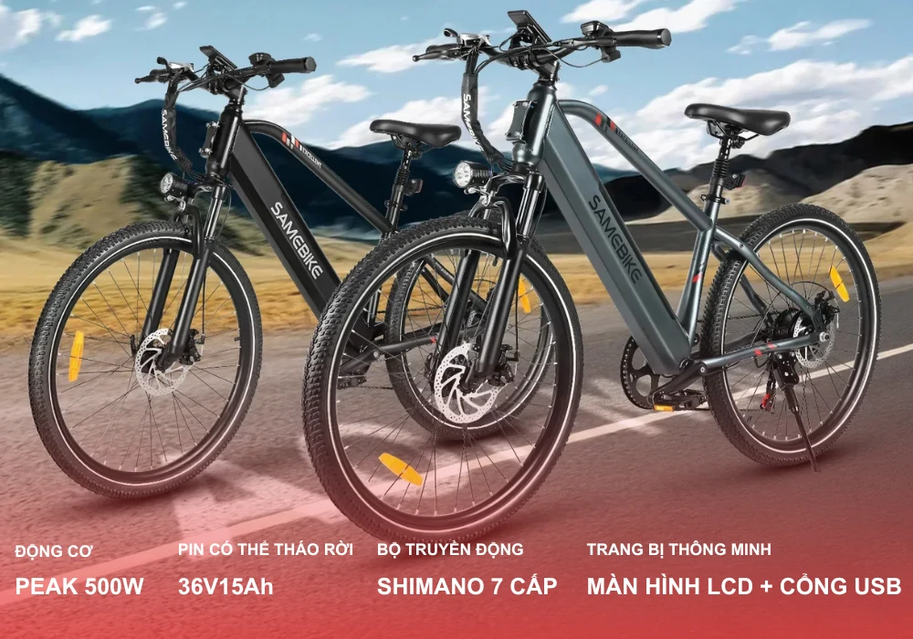 Xe đạp trợ lực điện Samebike RS-A01 MEN