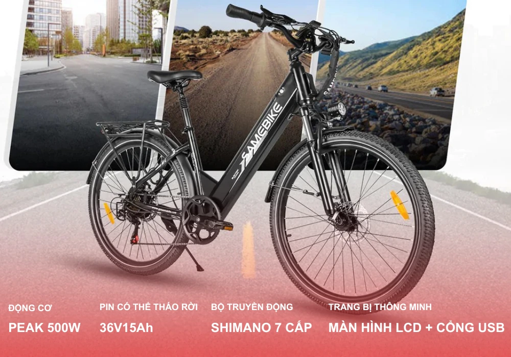 Xe đạp trợ lực điện Samebike RS-A01 Pro