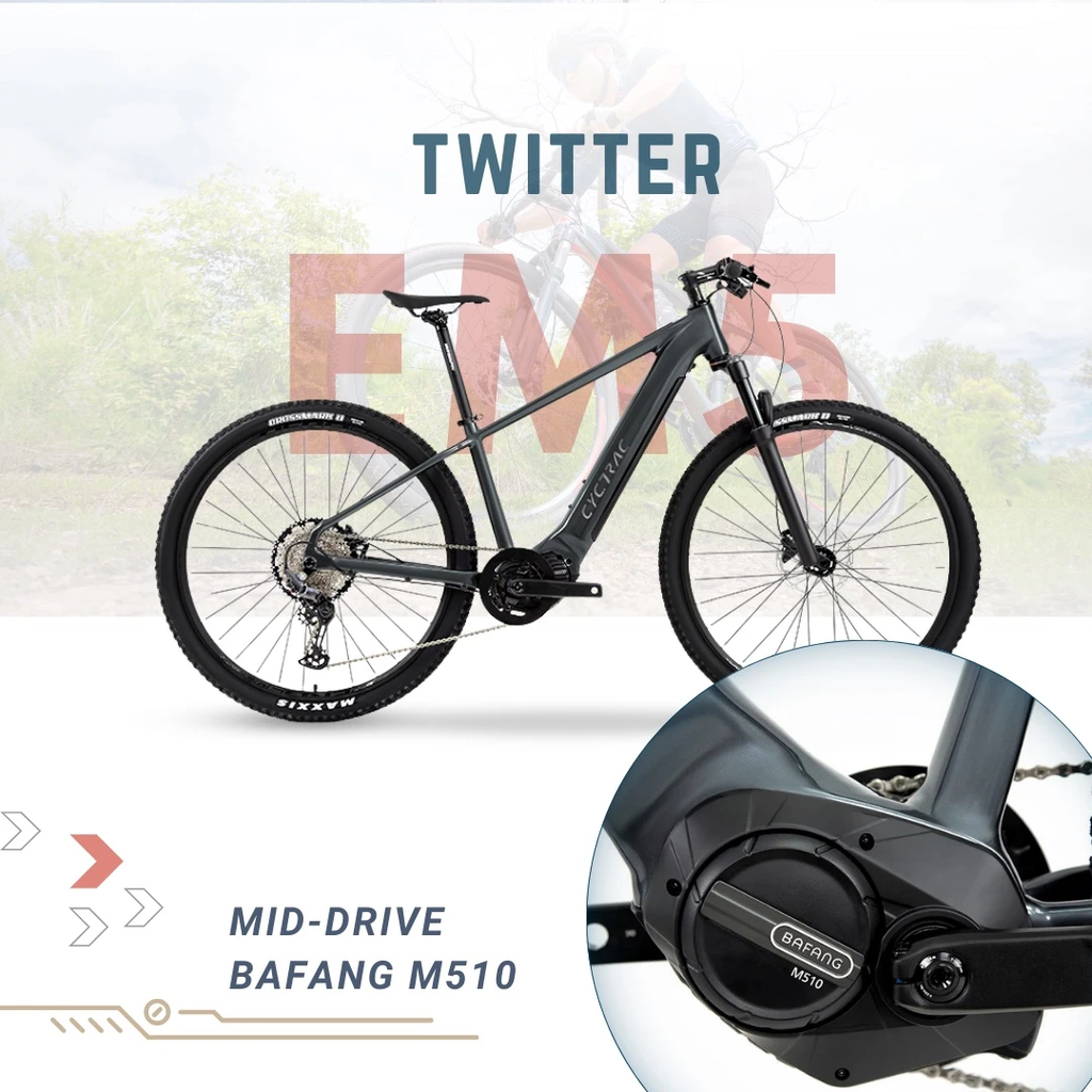 Xe đạp trợ lực điện Twitter EM-5