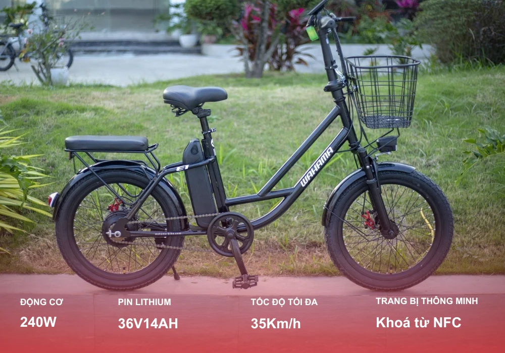 Xe đạp trợ lực điện Wamaha E1