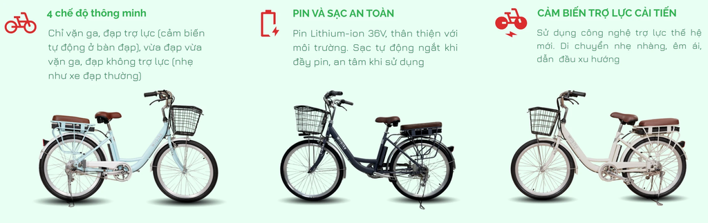 Đặc điểm nổi bật wiibike mira