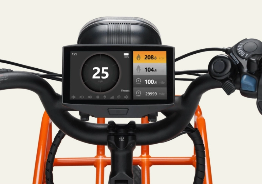 Màn hình LCD thông minh hiển thị tốc độ