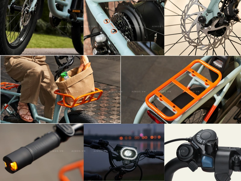 Điểm nổi bật của xe đạp trợ lực điện Yadea Cocoa