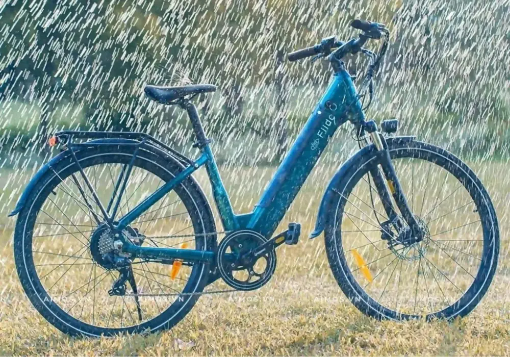 Xe đạp trợ lực điện thường có chỉ số chống nước IP54 hay IP65