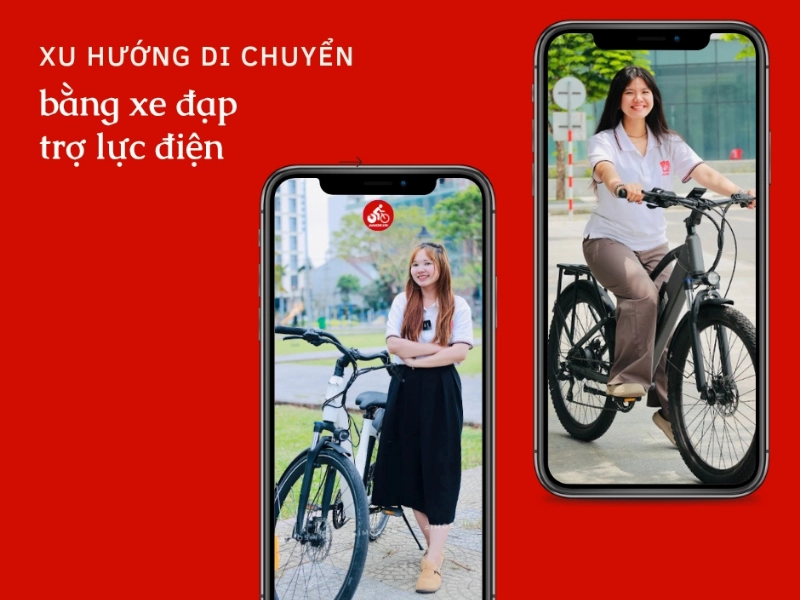Xu hướng di chuyển bằng xe đạp trợ lực điện