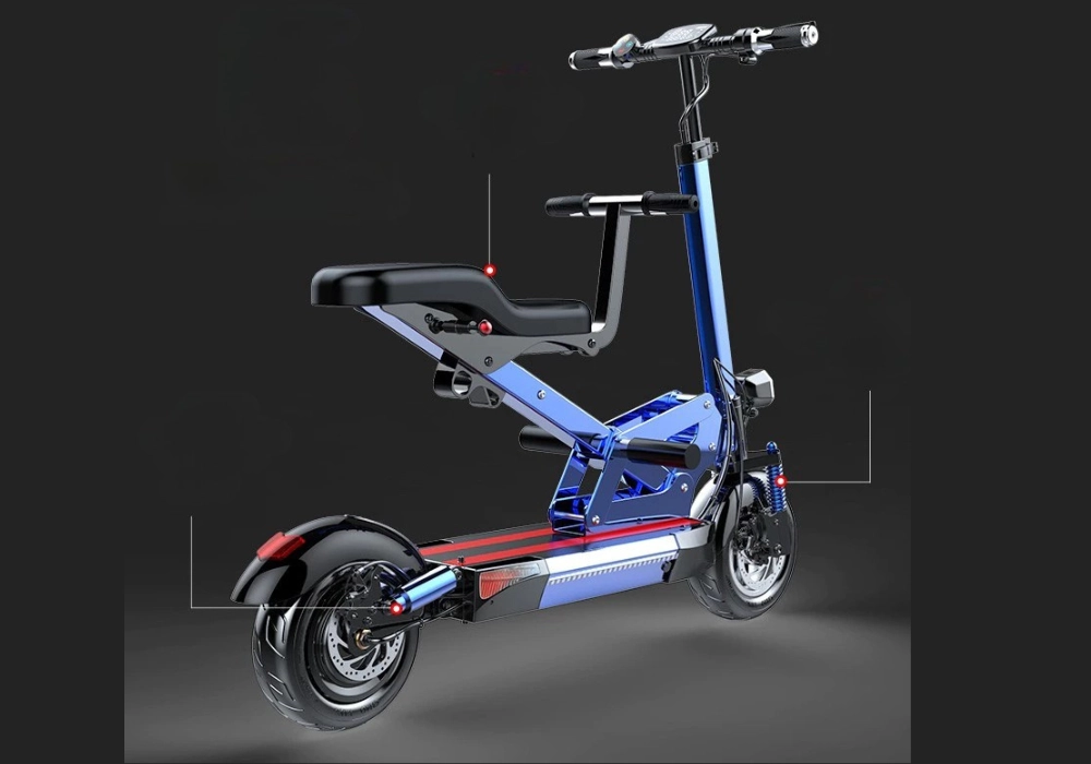 Yên dài 2 chỗ ngồi tiện lợi