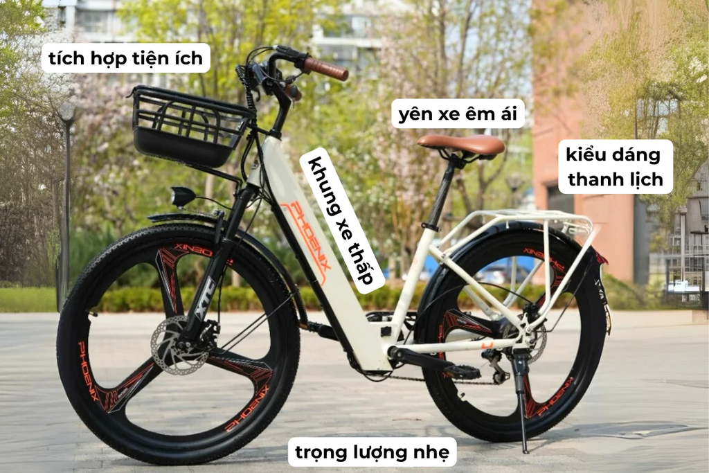 Xe đạp trợ lực điện dành cho nữ có gì khác biệt