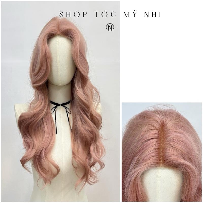 Tóc Giả Nguyên Đầu Dệt Máy NY01 Hai Mái Bay Xoăn Layer