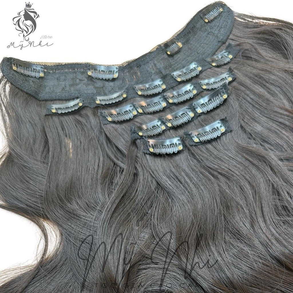 Tóc Giả Kẹp 6 Dãy 6kV04 50cm