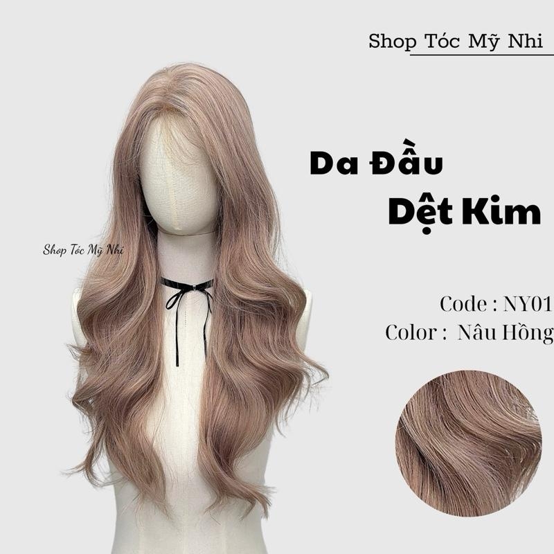 Tóc Giả Nguyên Đầu Dệt Máy NY01 Hai Mái Bay Xoăn Layer