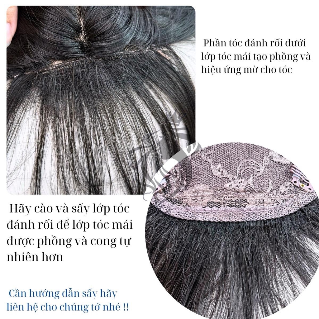 Mái Phủ Tóc Giả MP01 40cm