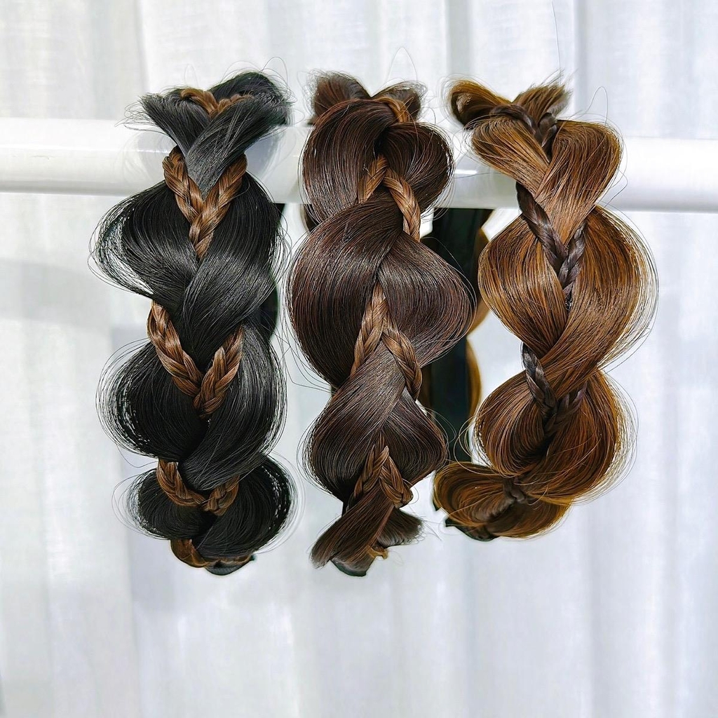 Bờm Tóc Tết Phối HightLight 01 Tóc giả