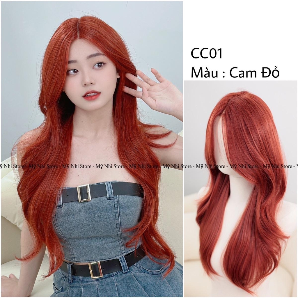 Siêu Da Đầu Tóc Giả CC01 Lưới T Xoăn Layer Mái Bay (dưỡng + lưới + lược + miếng Dán)