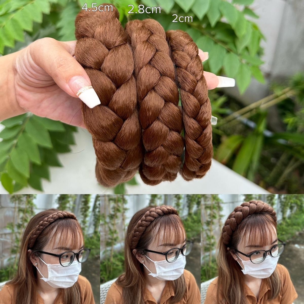 Băng Đô Bính Phồng Tóc Giả