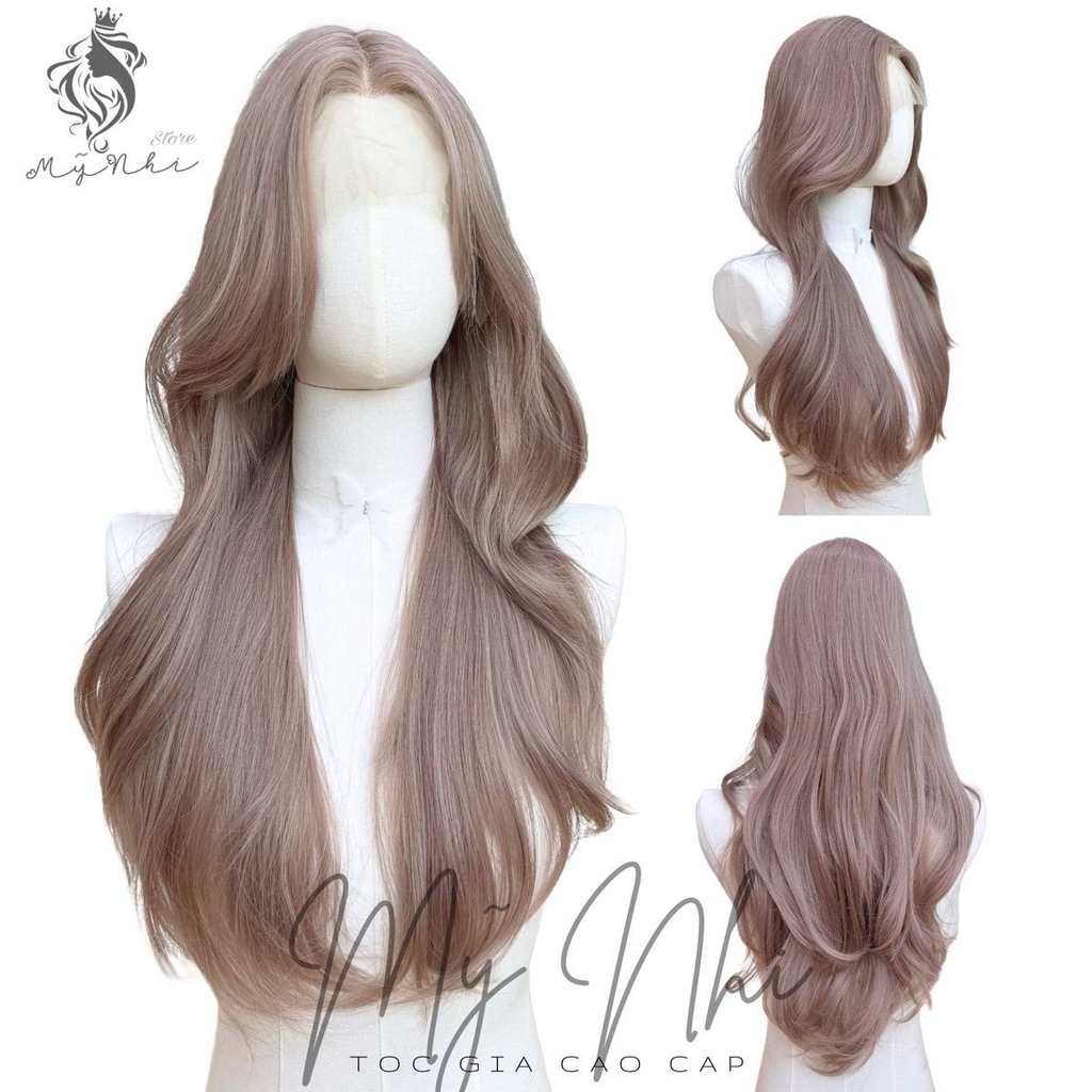 Siêu Da Đầu Tóc Giả CC01 Lưới T Xoăn Layer Mái Bay (dưỡng + lưới + lược + miếng Dán)