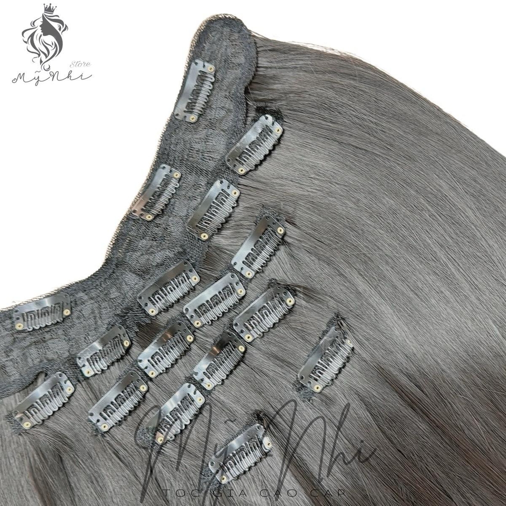 Tóc Giả Kẹp 6 Dãy 6kV02 45cm