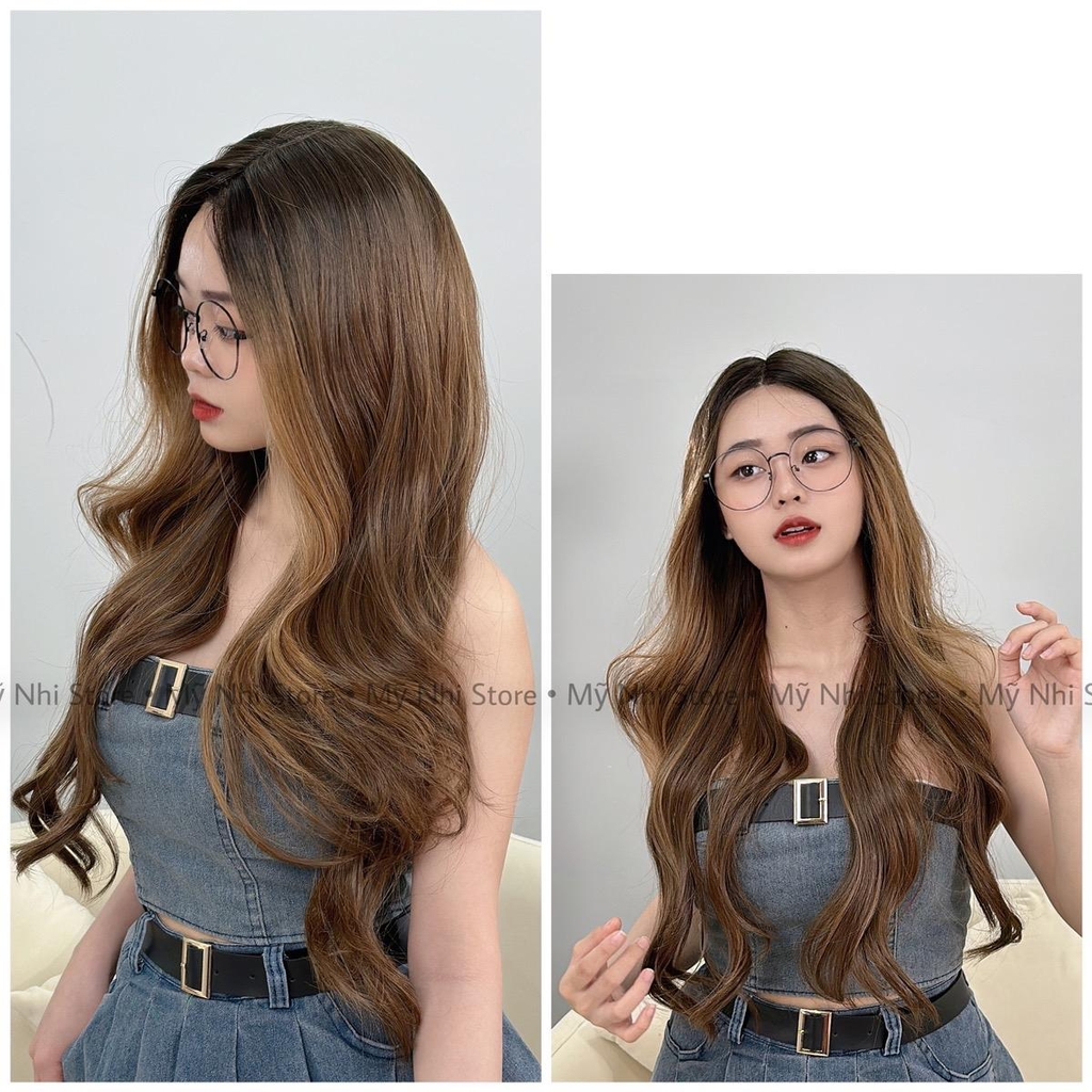 Siêu Da Đầu Cc09 Móc Lưới T Xoăn Layer Nhuộm( kèm dưỡng + lược + lưới + miếng dán)