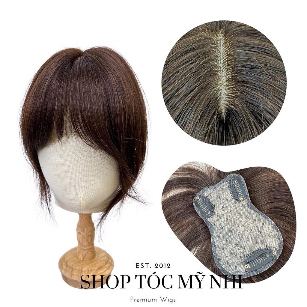 Mái Phủ Hói TT01 Tóc Thật