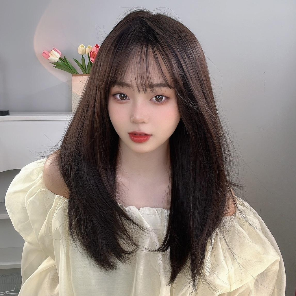 Siêu Da Đầu Nguyên Đầu Cúp Layer cc08  Mái Thưa Móc Chữ T (kèm dưỡng + lưới + lược +miếng dán)