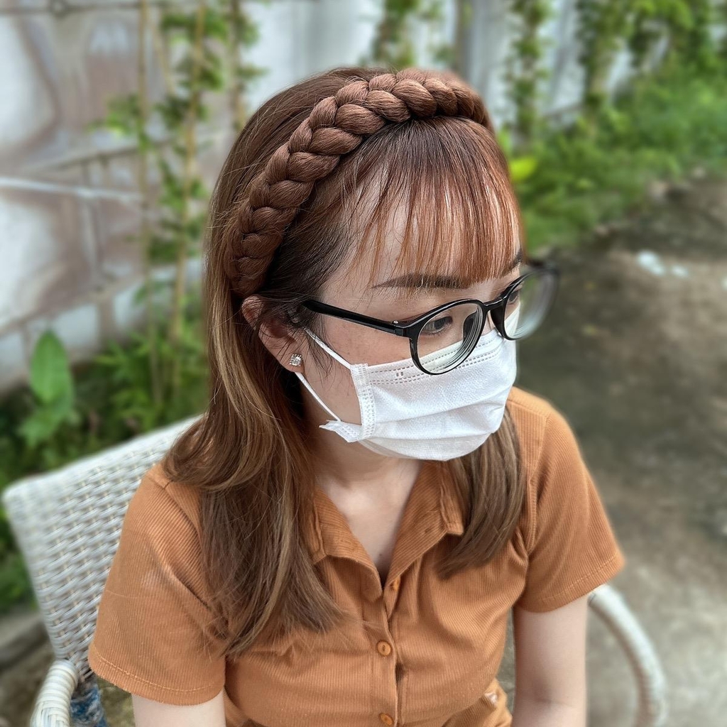 Băng Đô Bính Phồng Tóc Giả