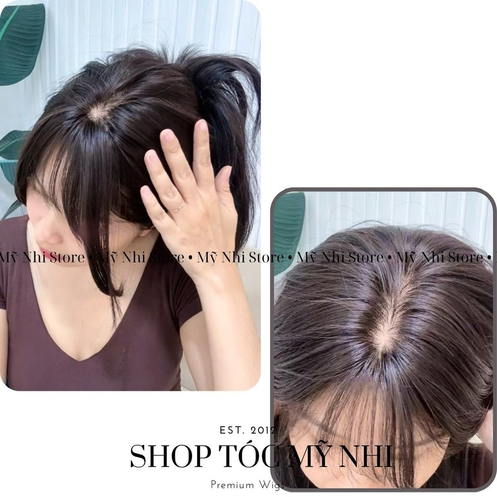 Mái Phủ Hói Mp02 Tóc Giả 40cm