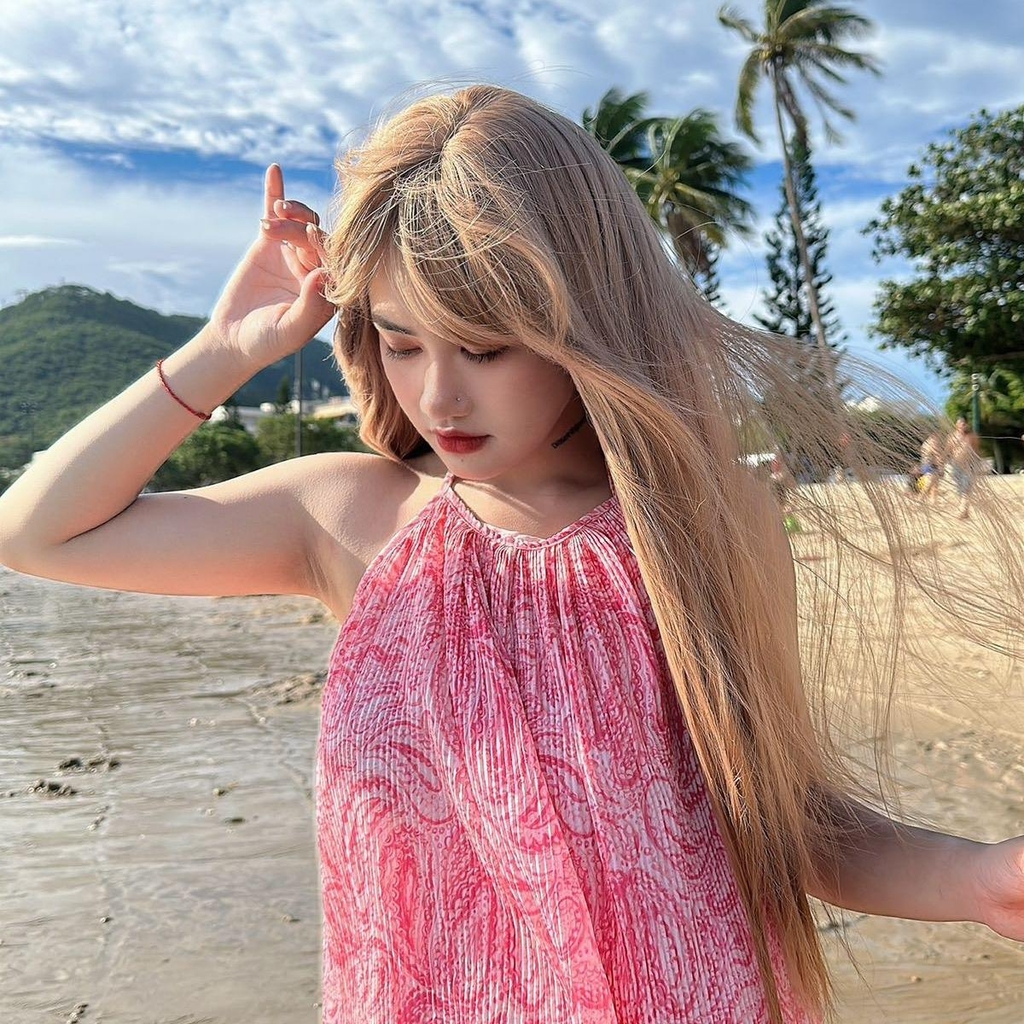 Tóc Giả Nữ Nguyên Đầu Tóc Thẳng Lửng MN03 (nhiều độ dài) kèm dưỡng + lược + lưới