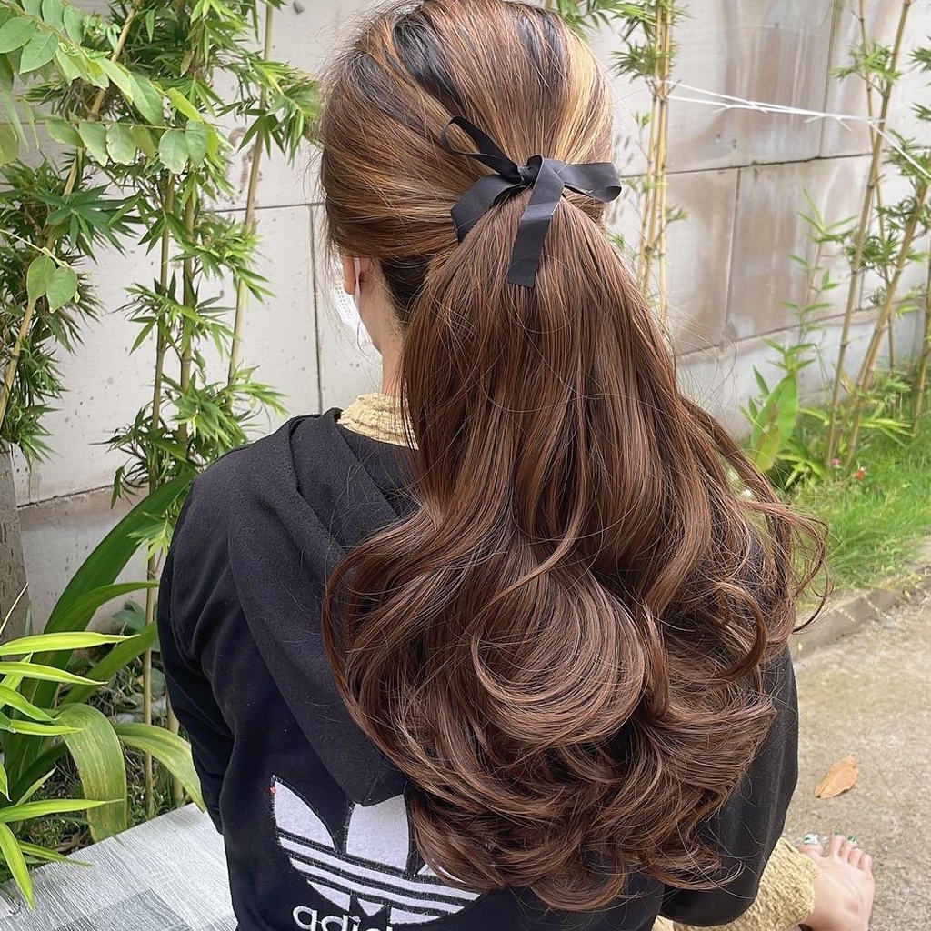 Tóc Buộc Tóc Giả Xoăn nhiều D19 (nhiều độ dài)