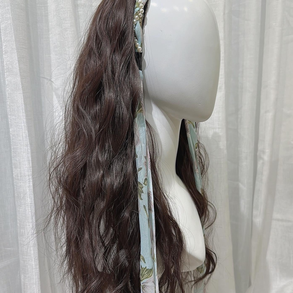 Băng đô vải tóc xù sóng BD022