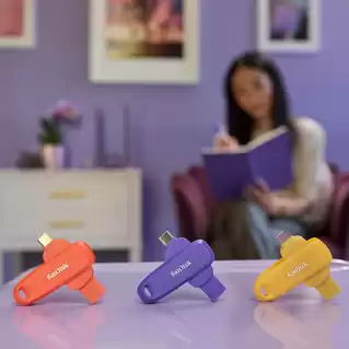 USB SanDisk Dual Drive & Phone Drive 100MB/s 64GB SDDDC6-064G