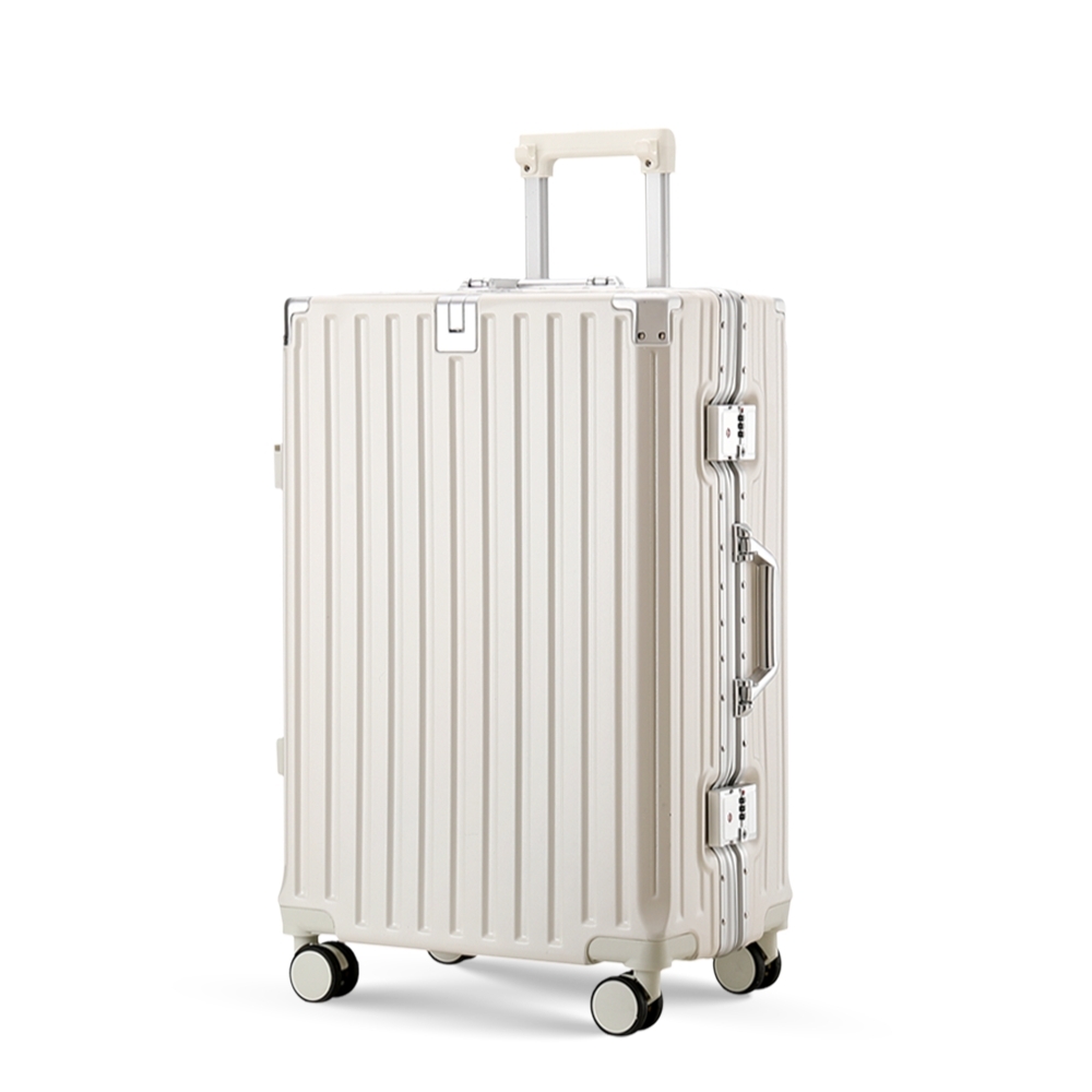 Vali khung nhôm 9066A size 28 inch màu trắng