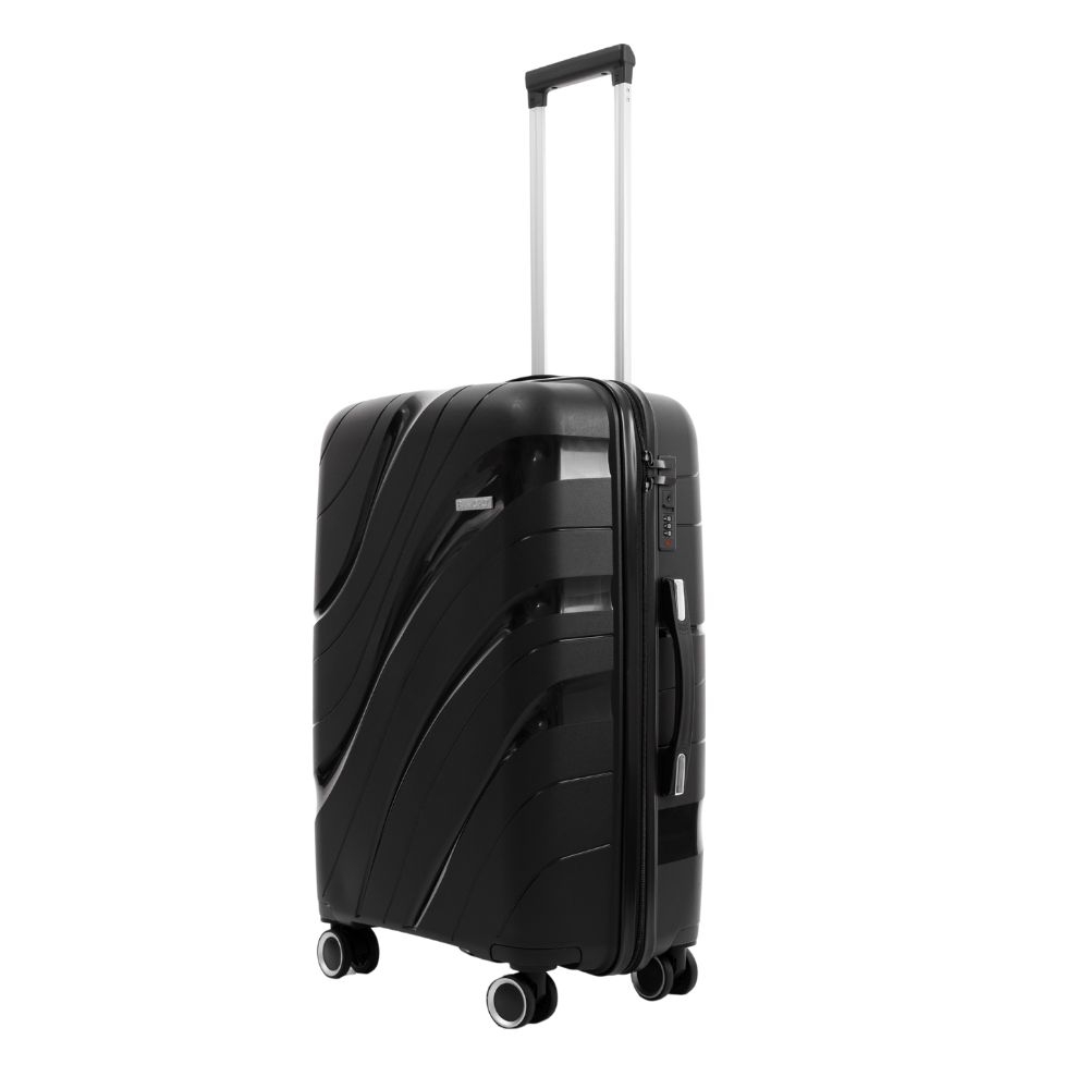 Vali Bamozo khung nhôm Ultrapack size 22 (S) - Đen