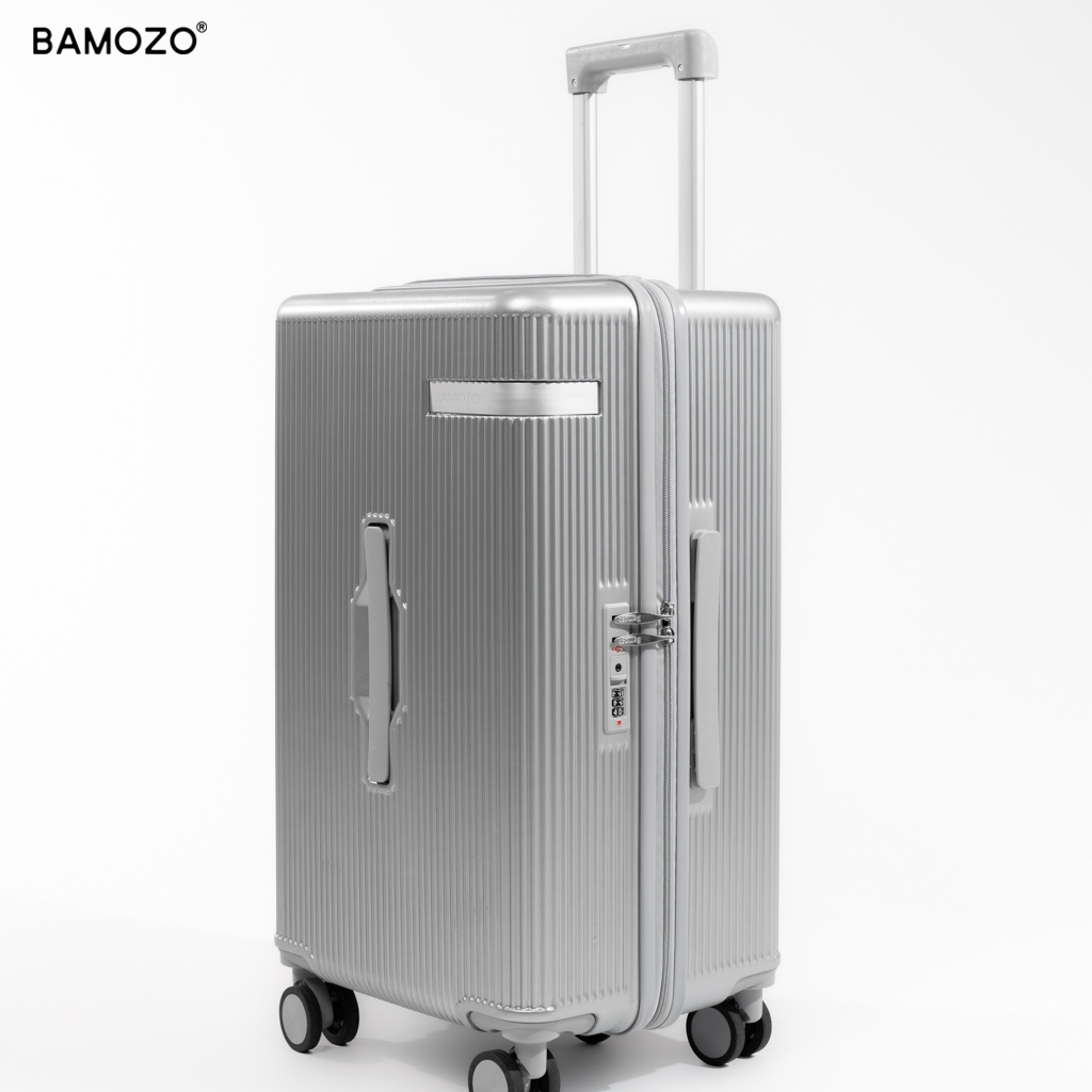 Vali Lumi Space Bamozo_Nhựa PC_Size 20/24/28_BẠC