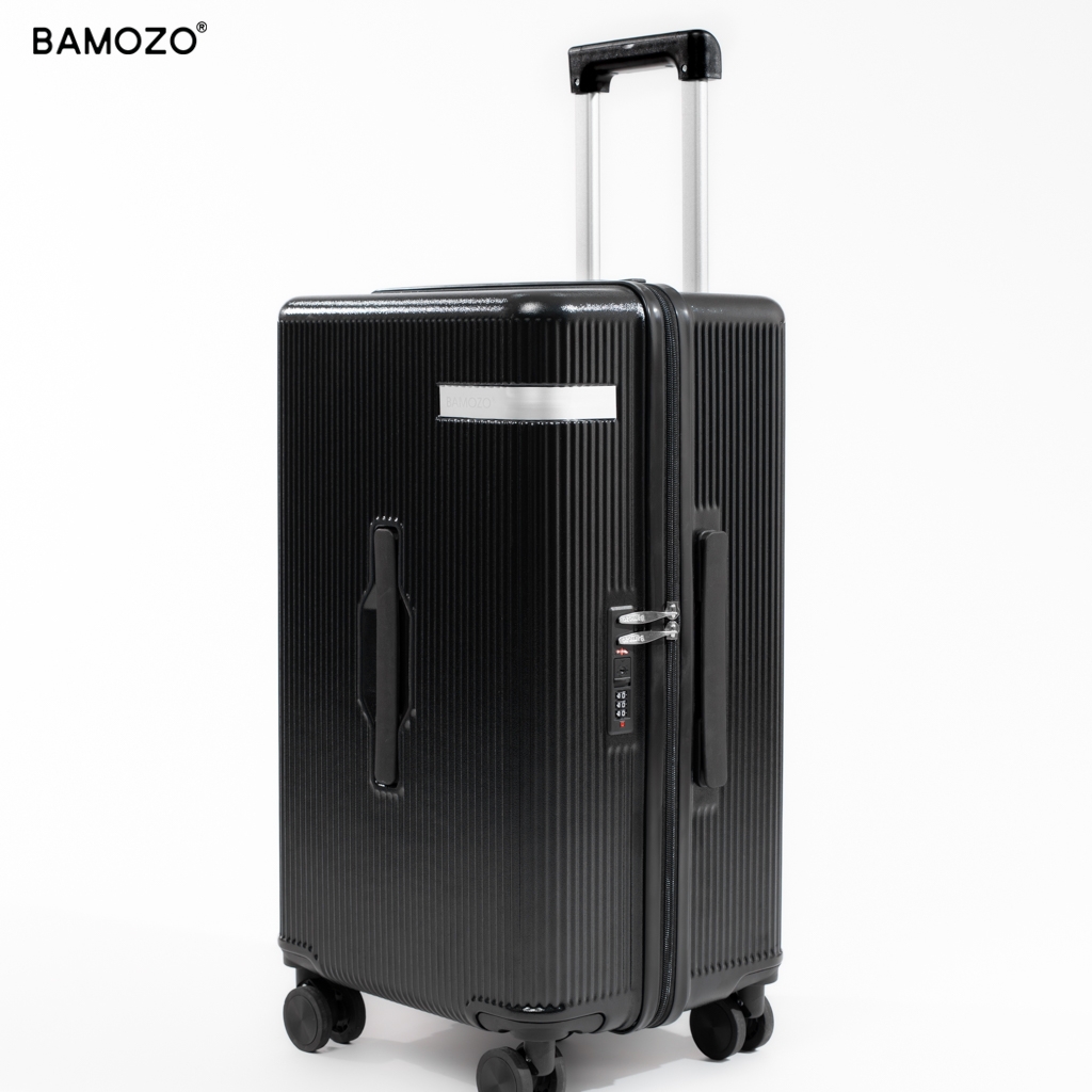 Vali Lumi Space Bamozo_Nhựa PC_Size 20/24/28_ĐEN