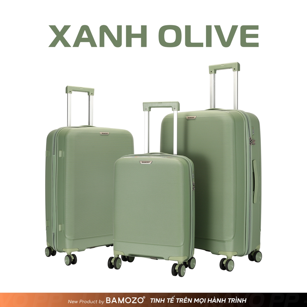 Vali siêu nhẹ KIRO cao cấp màu Xanh Olive