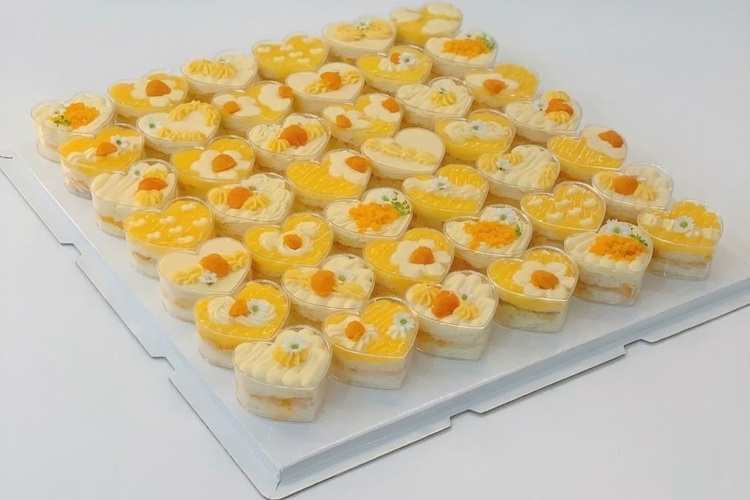 Workshop Học Làm Bánh Bông Lan Trứng Muối Chà Bông Phương Pháp Tách Tròng (Bánh Size Cupcake, Trang Trí Sinh Nhật) PVN360