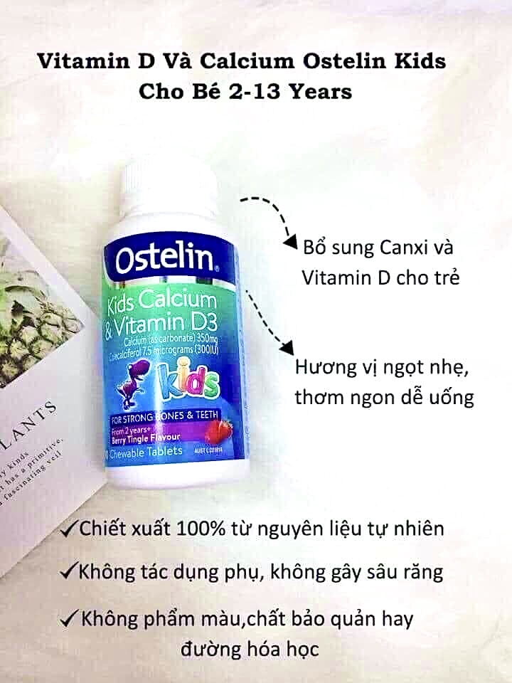 seafood_store_panda_developer_team_mota_cồi sò điệp 01 Kẹo Canxi khủng long Ostelin vị dâu cho bé từ 2 tuổi 90 viên