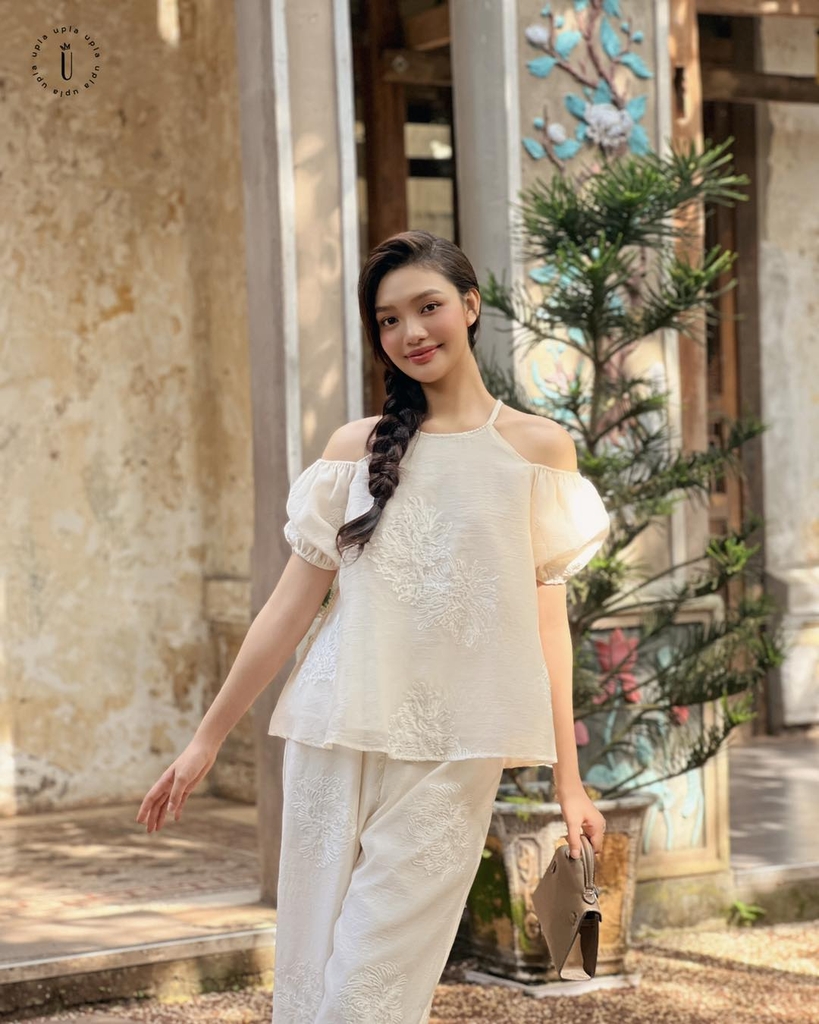 Set Yếm Hoa Bồ Công Anh