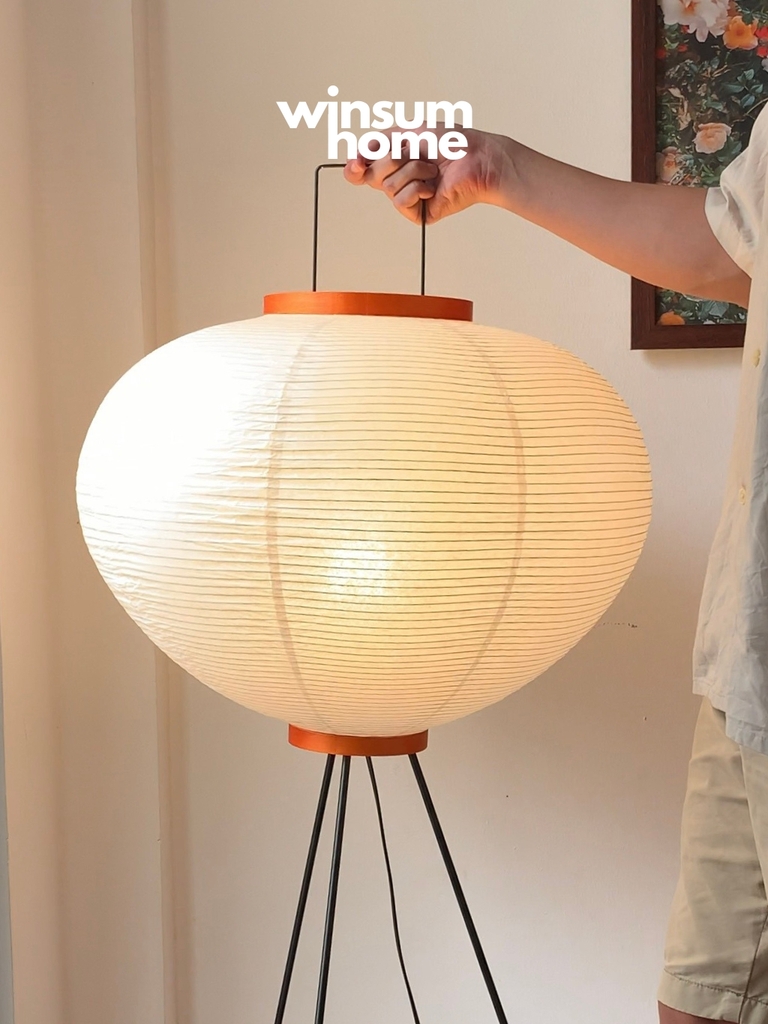 Đèn sàn Akari giấy kiểu Nhật