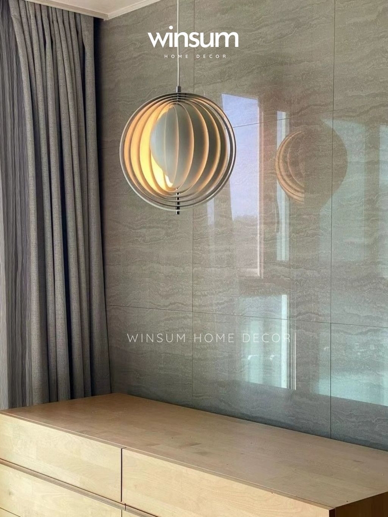 Đèn thả trần Verpan moon, có thể chỉnh dáng 360 độ