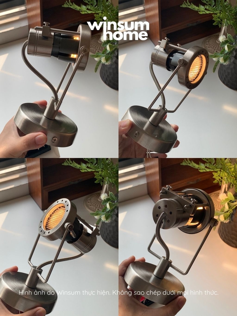 Đèn tường rọi industrial