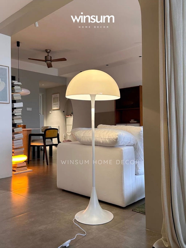 Đèn sàn Panthella hình cây nấm