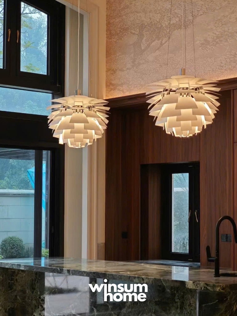 Đèn thả Pinecone PH Đan Mạch phong cách Bắc Âu sang trọng