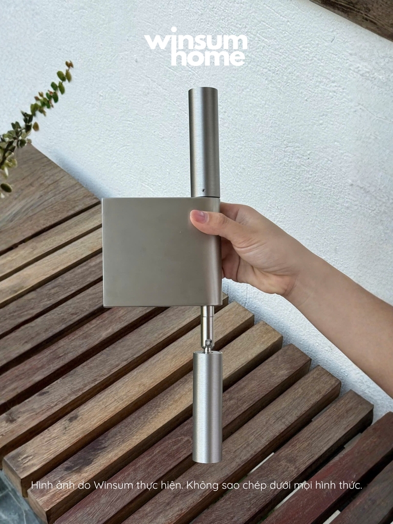 Đèn gắn tường 2 đầu, đèn ngủ đầu giường có chỉnh xoay các hướng sáng - Winsum Home