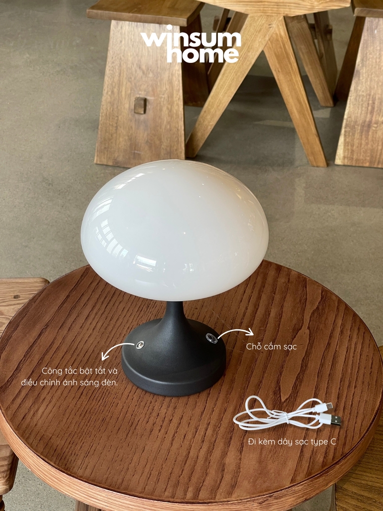Đèn bàn không dây Jelly Fish