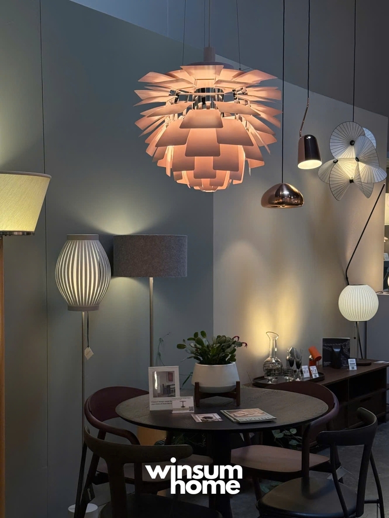 Đèn thả Pinecone PH Đan Mạch phong cách Bắc Âu sang trọng